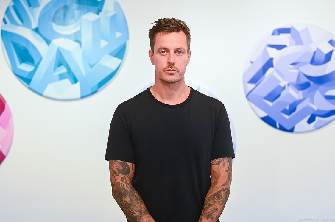 Ben Johnston standing portrait